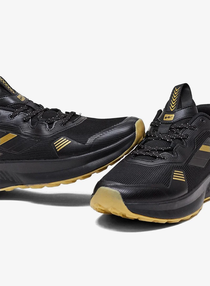 CAMPUS Blk/Golden Men's Low-Top Sneakers - Lightweight, Minimalist Designed for Style for Men | Best Price UAE